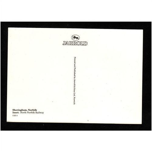 SHERINGHAM NORFOLK ( INSET NORTH NORFOLK RAILWAY ) UNUSED