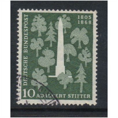 GERMANY 1955 BIRTH ANNIV SHIFTER USED
