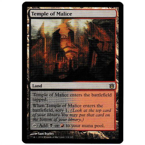 Magic the Gathering - Born of the Gods - #164/165 - Temple of Malice