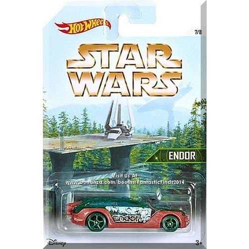 Hot Wheels - HW Pursuit: Star Wars Planets Series #7/8 (2016) *Endor / Walmart*