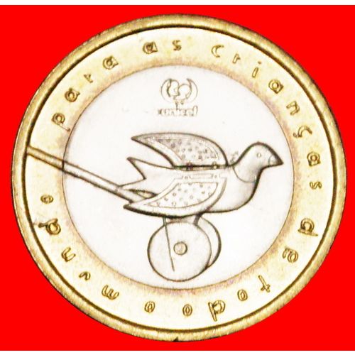 DOVE: PORTUGAL ★ 200 ESCUDOS 1999 MINT LUSTER! LOW START ★ NO RESERVE!