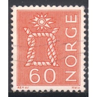 Norway 1962 - SG537a - 60ore - Reef Knot - used