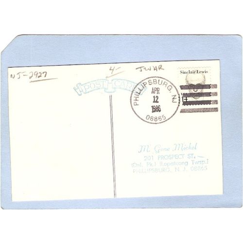 New Jersey Phillipsburg Homemade Post Cards By M Gene Mickel 201 Prospect ~2927