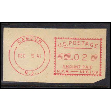 Used Revenue 2c Meter Camden, NJ. E0754