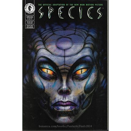 Species #4 (1995) *Dark Horse Comics / Official Comics Adaptation / Mini-Series*