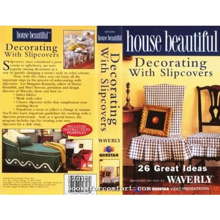 House Beautiful Decorating With Slipcovers VHS Video