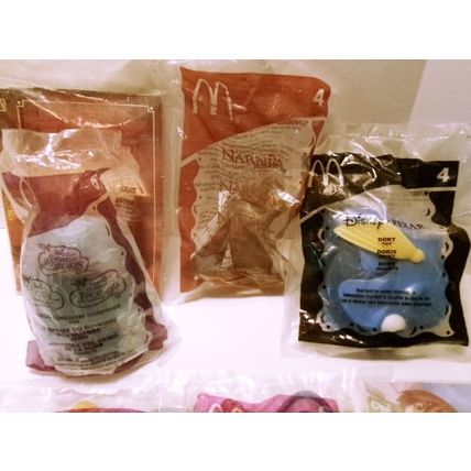 Lot of 6 2005 McDonalds Happy Meal Toys Mint in Bags