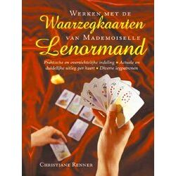 Werken Met De Waarzegkaarten Van Mademoiselle Lenormand