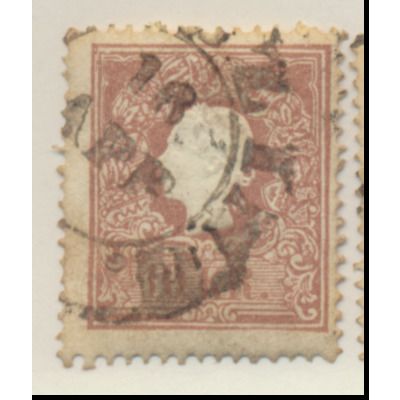 Austria Stamp Scott #10, Used