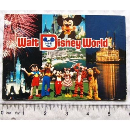 1988 postcard Walt Disney World
