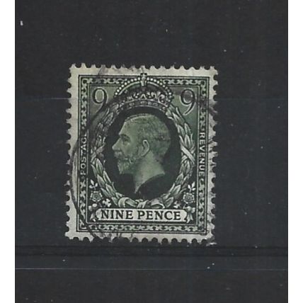 GB.SG447 9d Deep Olive-Green.Fine Used.Jun25a