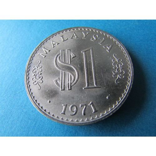 1971 MALAYSIA $1 DOLLAR FREE POST. AQ