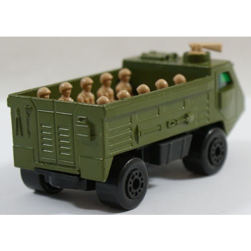 Matchbox Superfast # 54 Personnel carrier (A) Military loose 1976 Lesney