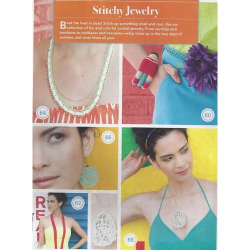 Beautiful Crochet PATTERN Stitchy Jewelry