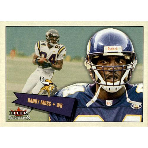2001 Fleer Tradition Football Randy Moss #19