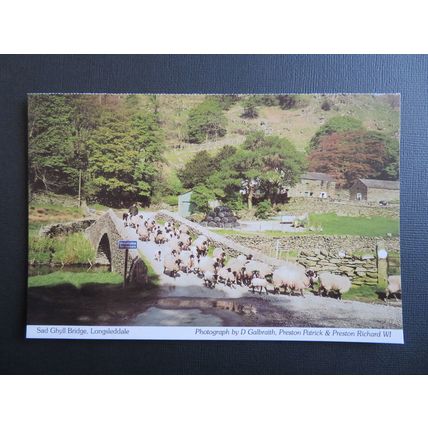 Sad Ghyll Bridge, Longsleddale, Cumbria Postcard