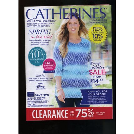 CATHERINE'S Plus-Size Women's Fashion & Accessories CATALOG April 2023 NEW