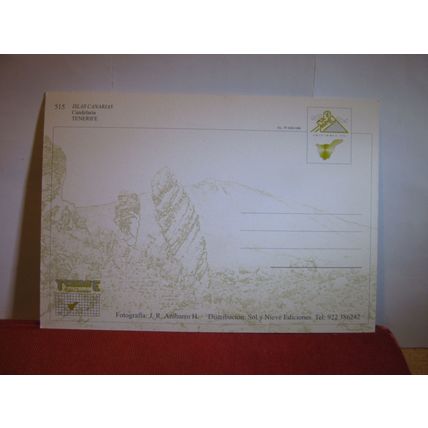 TENERIFE, CANARY ISLANDS, SPAIN unused postcard multiview #