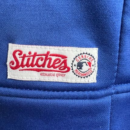 Chicago Cubs Patch Logo Stiches Medium Hoodie Pullover