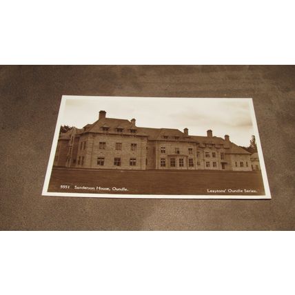 Real Photographic Postcard - Sanderson House, Oundle - Northamptonshire
