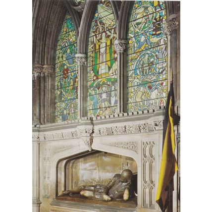 Southwark Cathedral Shakespeare Memorial London Postcard unused VGC