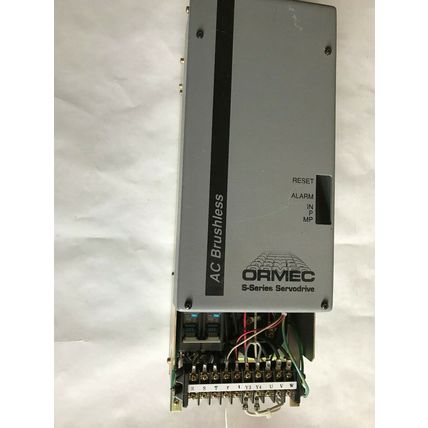 ORMEC SAC-S19E/101B AC BRUSHLESS SERVO DRIVE 5.78KW 15.2A 200-230VAC 3PH,SM