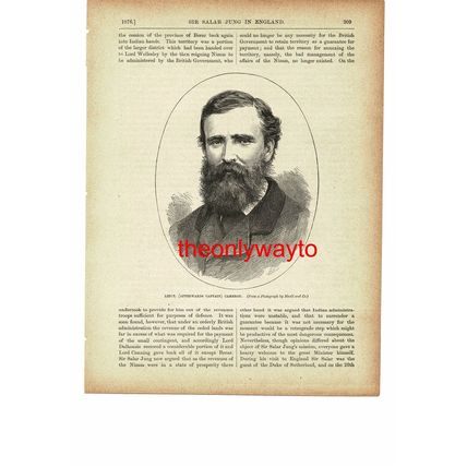 Lieut Verney Lovett Cameron, African Explorer, Book Illustration (Print), c1895