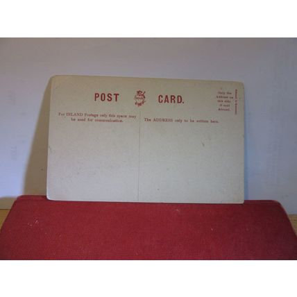 THE INDIAN INSTITUTE, OXFORD , unused antique postcard by Hartmann =