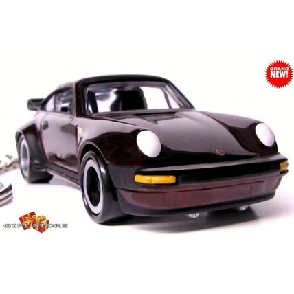 VERY RARE KEYCHAIN DARK RED PORSCHE 911 CARRERA TURBO GREAT GIFT NOVELTY