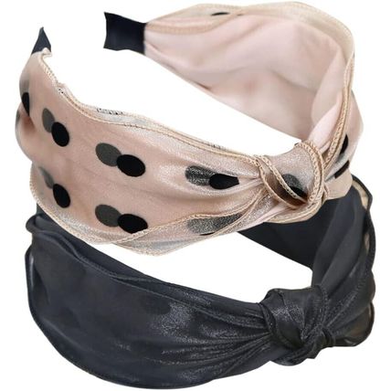 2PCS Headbands for Women's Hair Boho Headband Wrap Tie Fashion Hair Scarf Bow