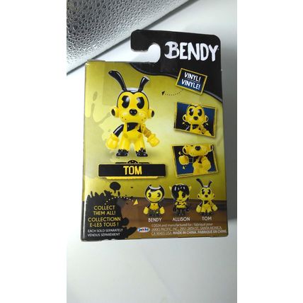 TOM 2 1/2" Vinyl Figure Bendy and the Ink Machine Jakks Pacific - FREE SHIP!