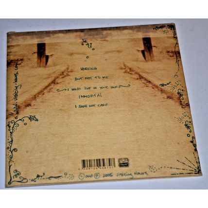 Visiting Hours – Sara's April - PROMO MUSIC CD 5 Tracks