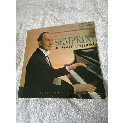 SEMPRINI at your request - Come Back To Sorrento, and others 33 rpm 12" LP 1961