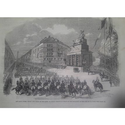 The Illustrated London News, August 20, 1859 - Paris fetes; Great Eastern saloon