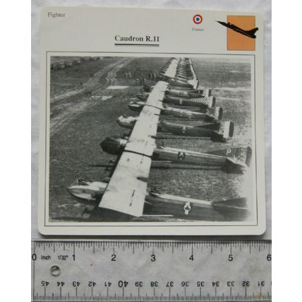 Caudron R.11 - France - Fighter - Collectors Club Card