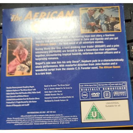 The African Queen DVD Promo The Times Full Movie Katharine Hepburn Bogart