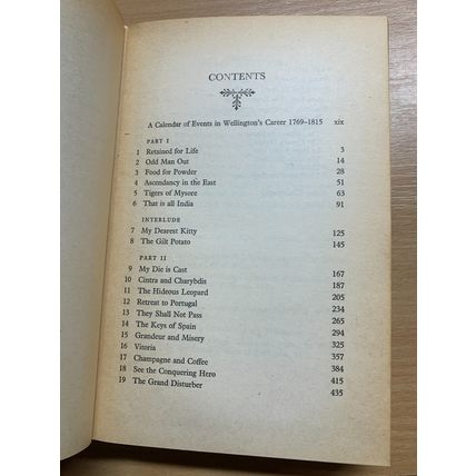 1972 "WELLINGTON - THE YEARS OF THE SWORD" ELIZABETH LONGFORD HARDBACK BOOK (P4)
