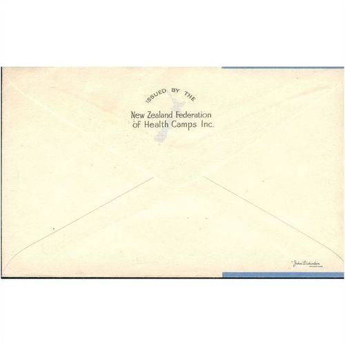 New Zealand Cover 1951 - SG 708-709 - Buy Health Stamps