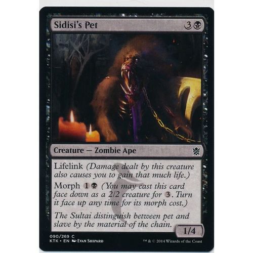 Magic the Gathering MTG Khans of Tarkir 090/269 Sidisi's Pet