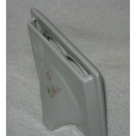 Liette International Floral Porcelain Picture Frame hand decorated in the USA