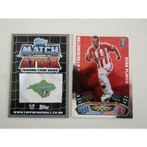 Topps Match Attax 2011 2012 Football Cards Teams N-W Card Variants (ef2)