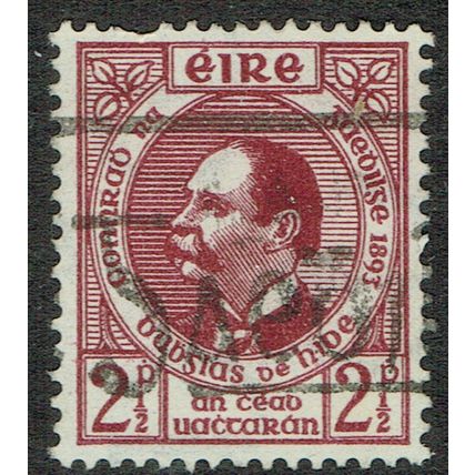 Ireland 1943 50th Anniversary Founding Gaelic League 2½d Claret SG130 GU