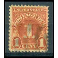 Used J80 1c Postage Due Barely Clears WA1284
