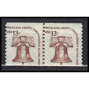 1618 13c Liberty Bell Just Clears MNH CLP CA0250