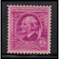 861 3c Ralph Emerson Fine MNH O0336