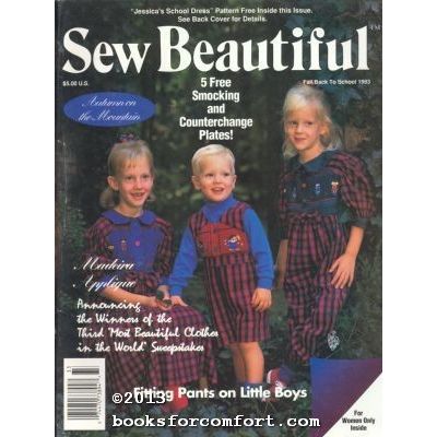 Sew Beautiful Vol 6 No 5 Fall 1993