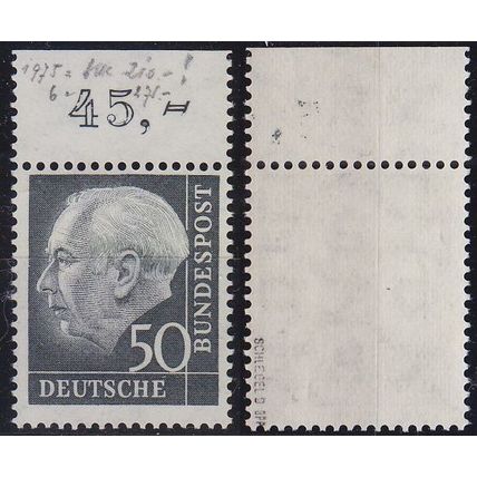 GERMANY BUND [1954] MiNr 0189 ( **/mnh ) [01] geprüft