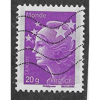 FRA 2011 (MONDE 20g ) 'MARIANNE ' FINE USED (EBID65-964)