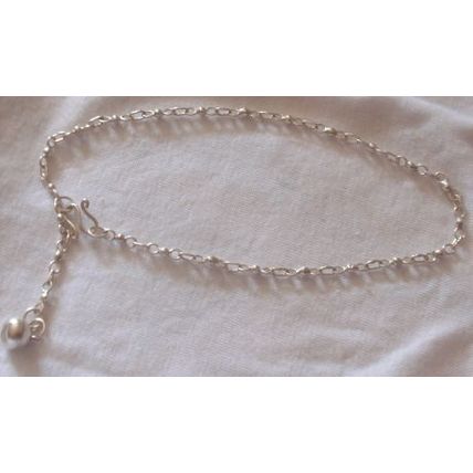Capri silver anklet A