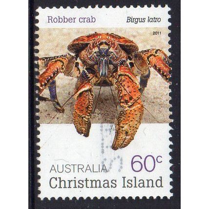 Christmas Island 2011 Christmas Island Crabs - Robber Crab 60c Used